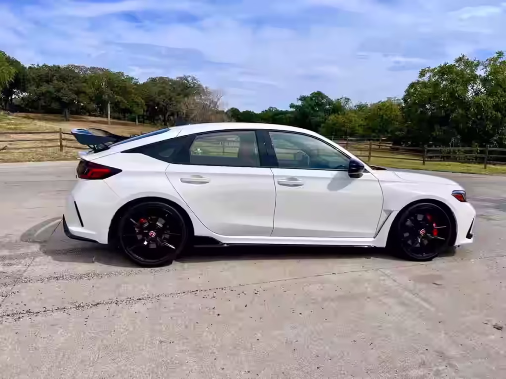 2022 Honda Civic Type R Limited Edition featuring exclusive BBS forged wheels and performance tires